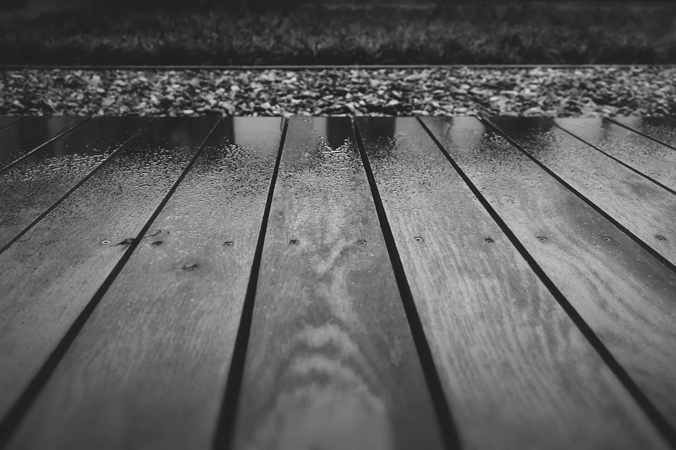 Deck staining