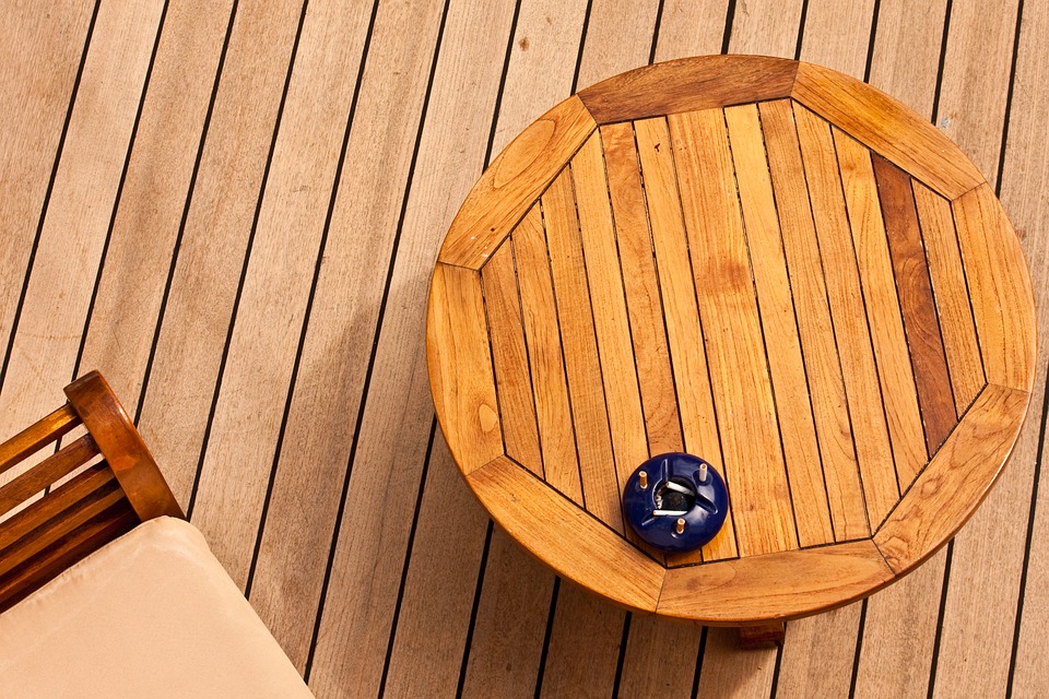 Wood deck repair